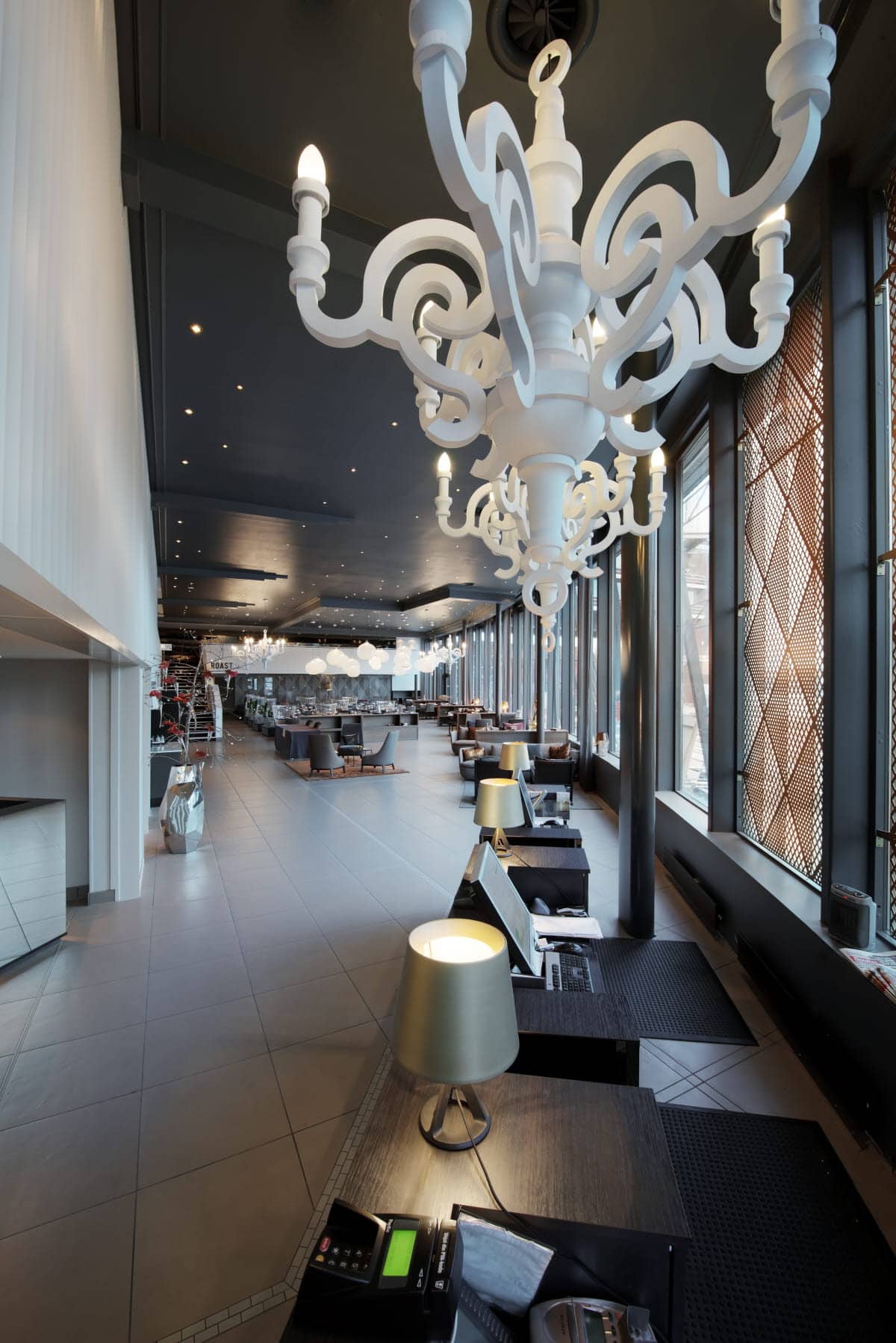 view of reception area