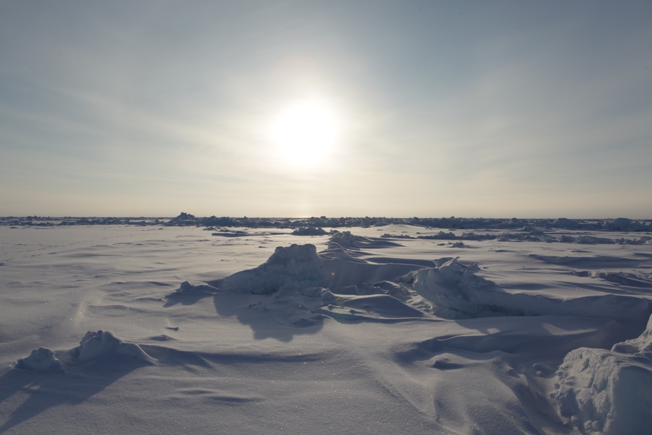 North Pole Scuba - ice and snow