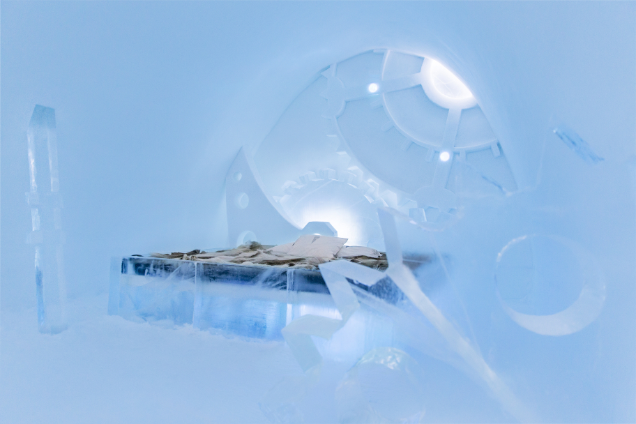 Ice suite at Icehotel