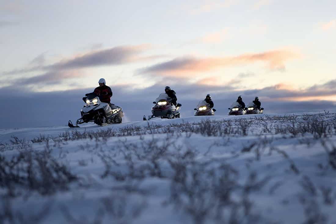 Norway snowmobiling