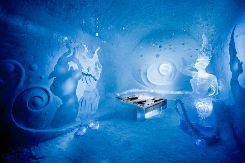 Art Suite at Ice Hotel Sweden