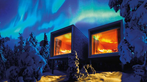 Arctic tree house hotel