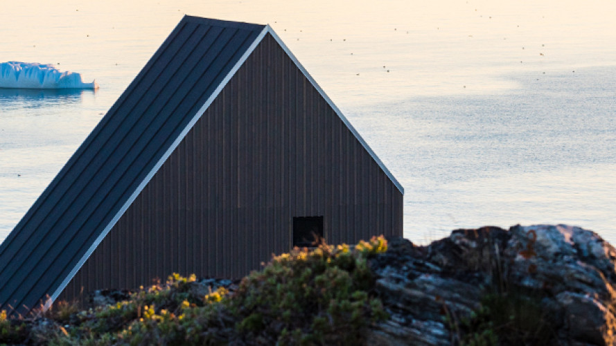 cabin overlooking ocean