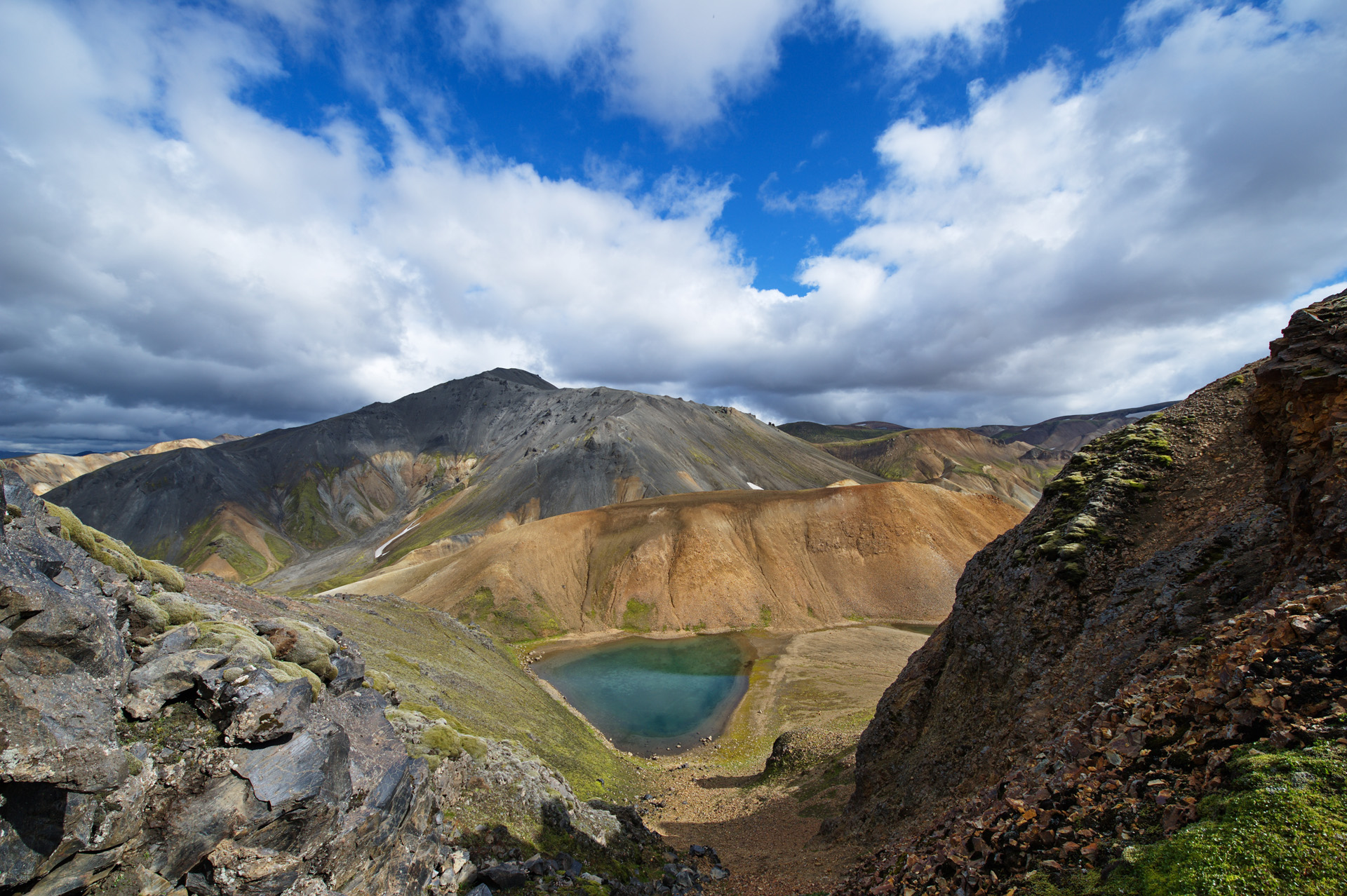 iceland mountain view