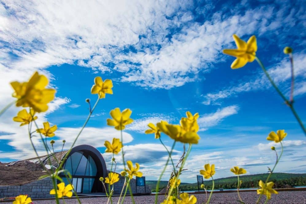 ICEHOTEL in Summer Kiruna - City in Sweden