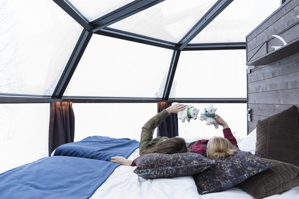 Snuggle up at the Arctic Fox Igloos with Arctic Direct
