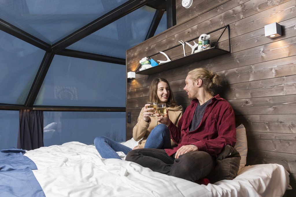 Sleep at the Arctic Fox Igloos with Arctic Direct