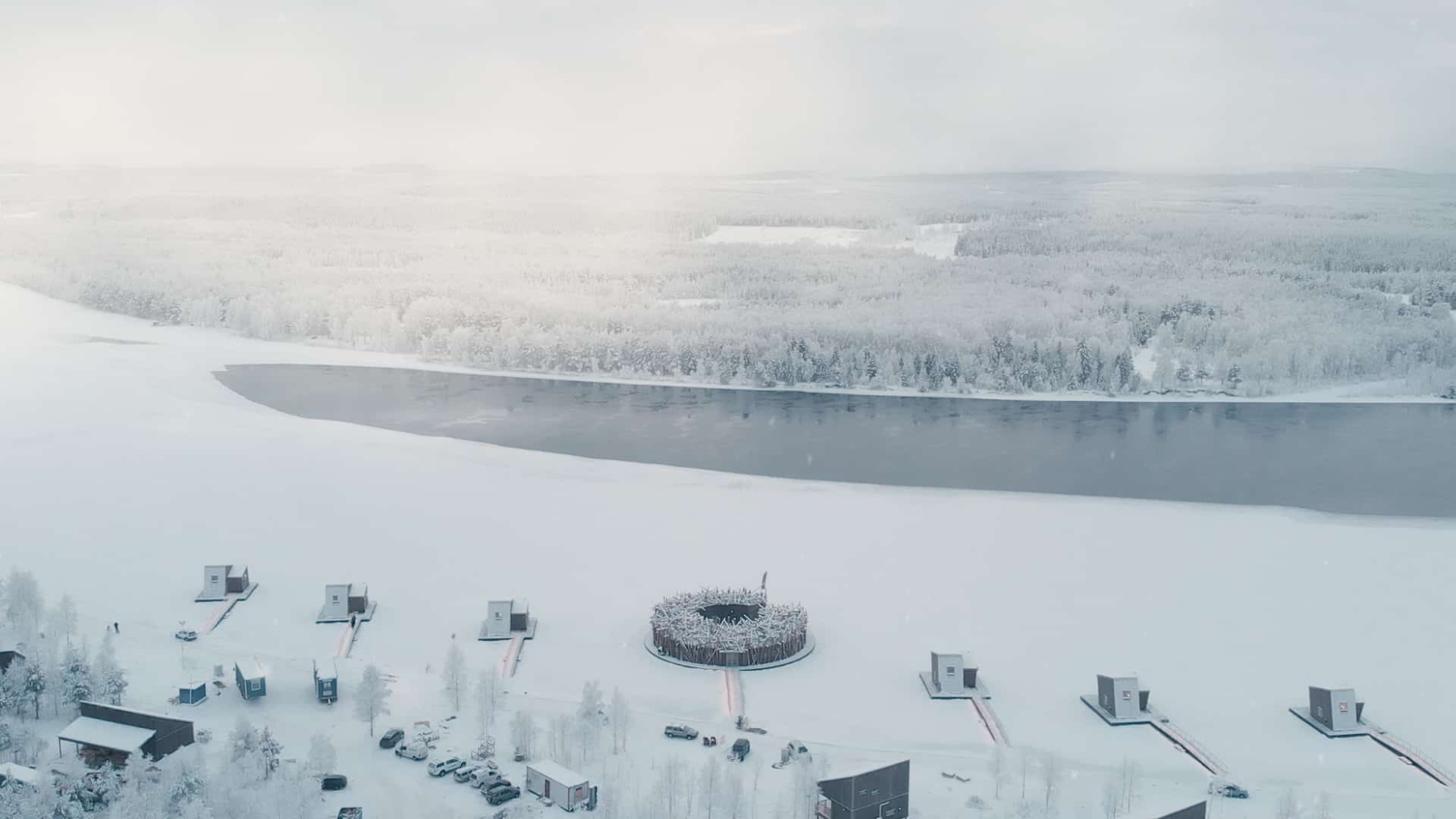 Arctic bath arial
