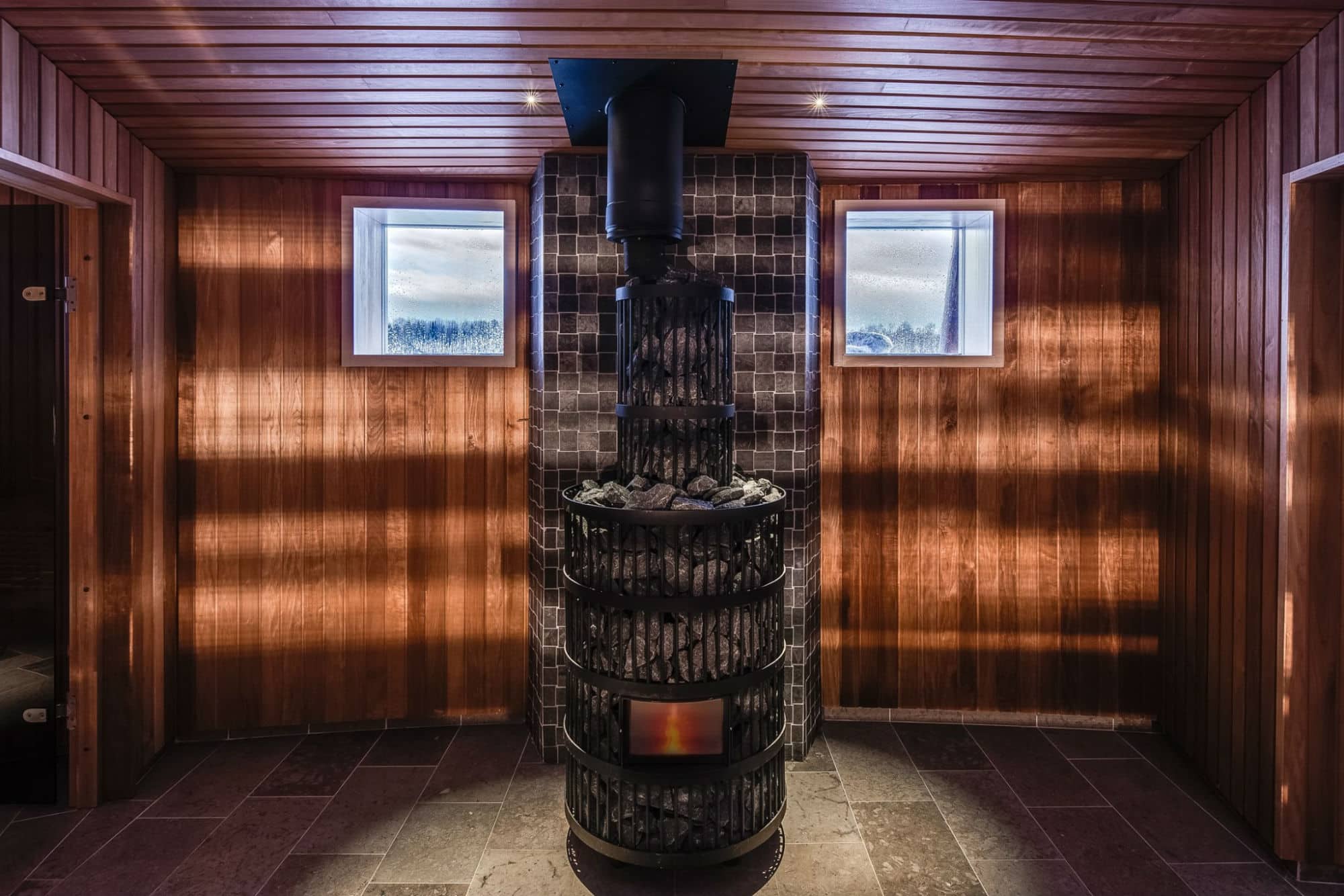 Arctic bath sauna