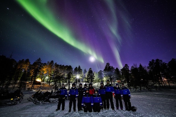 group under Aurora