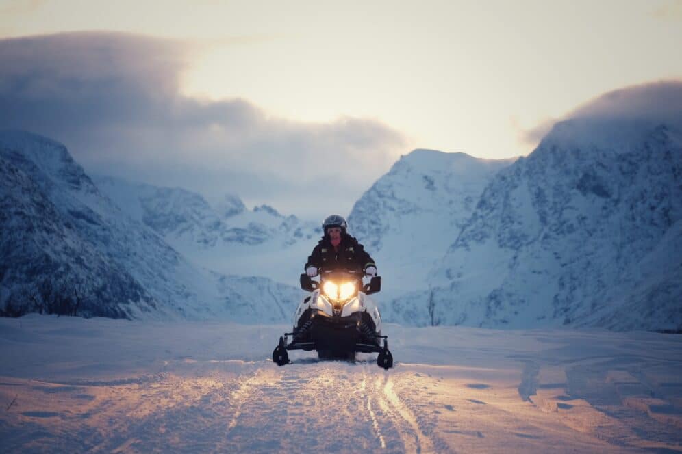 snowmobiling