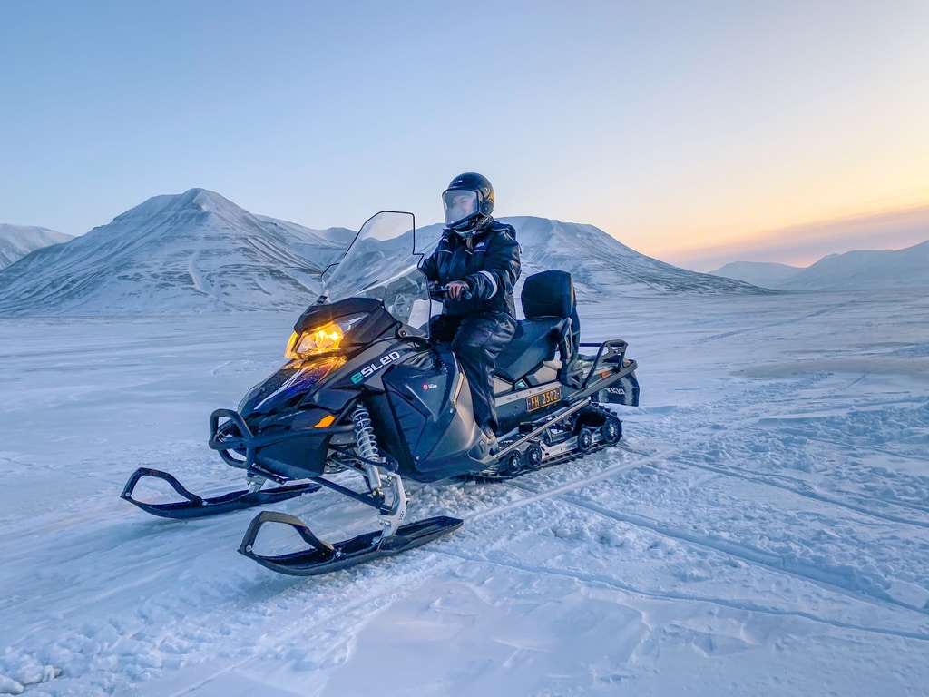 snowmobiling