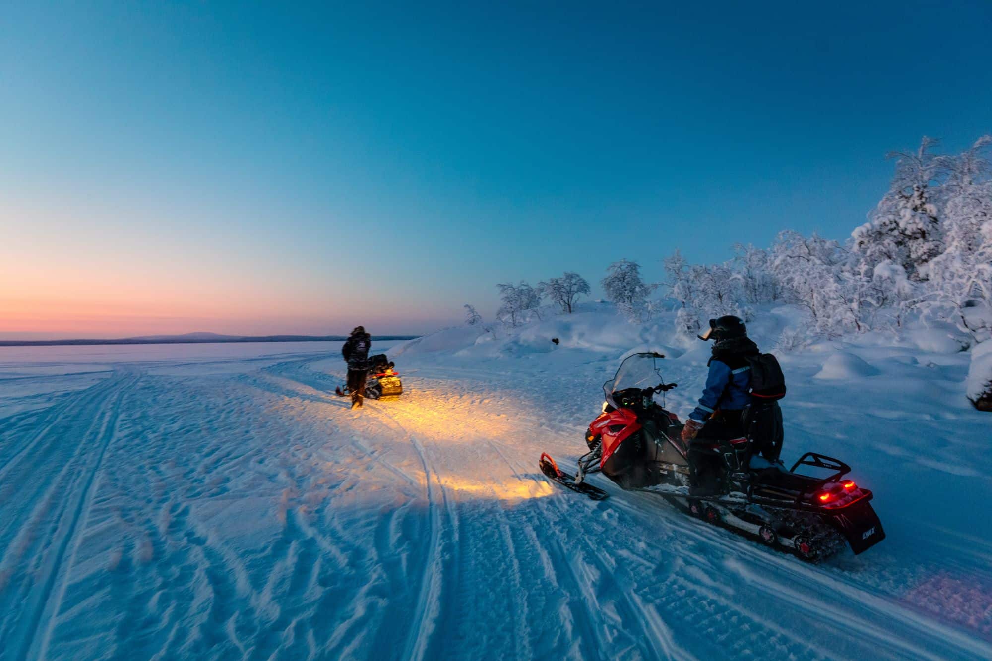 snowmobiling