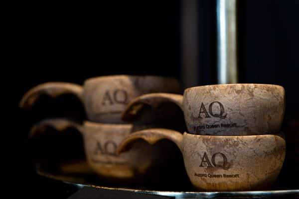 wooden cups