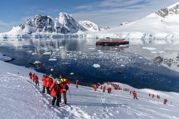 cruise ship in antarctica