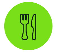 Cutlery - Roundel Icon