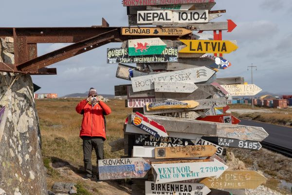 signs in the falkland islands