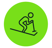 Skiing - Roundel Icon
