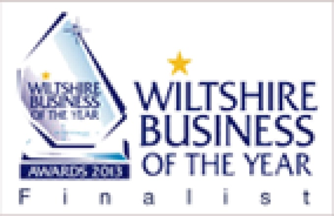 Wiltshire business awards finalist logo