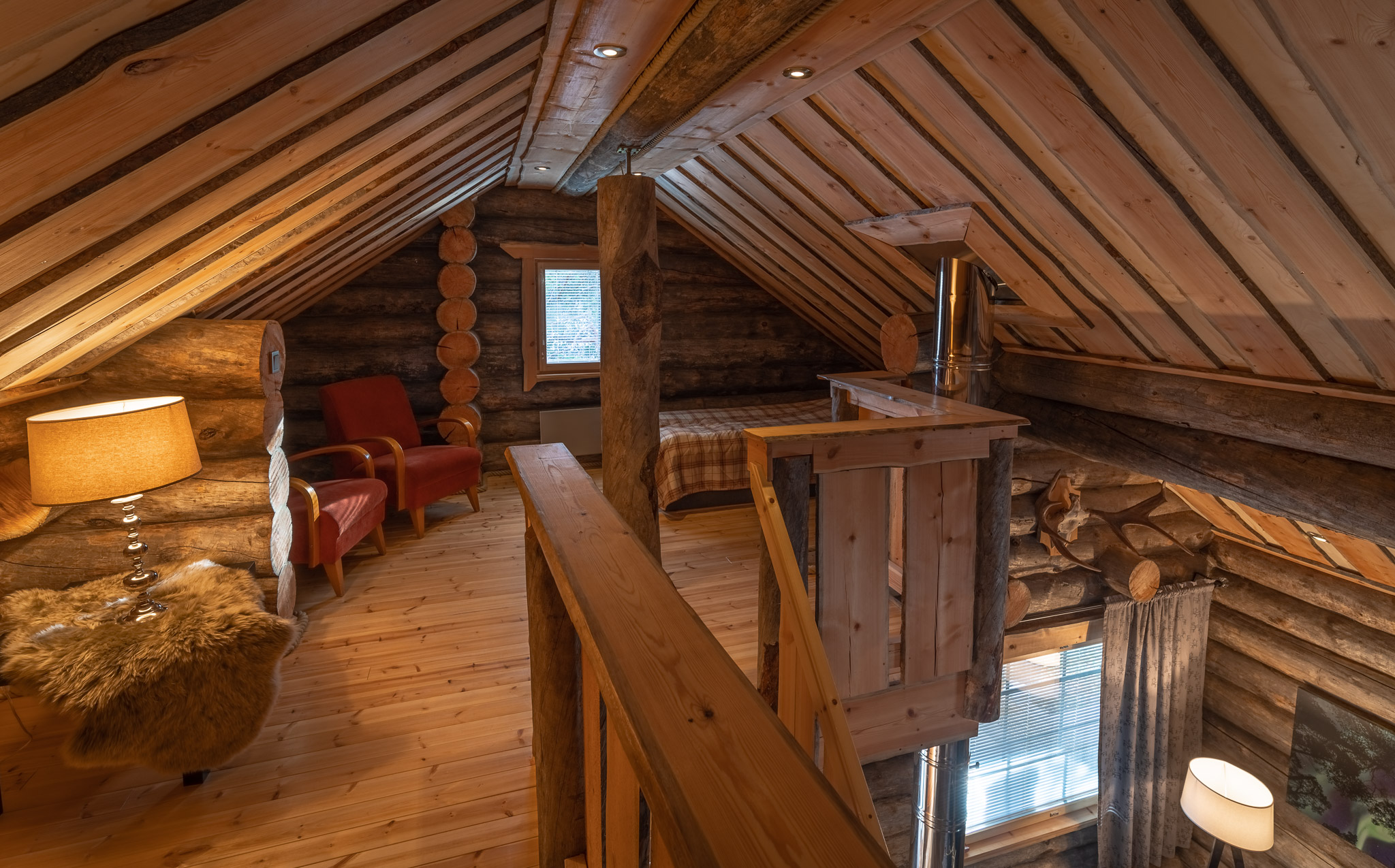 peska log cabin loft