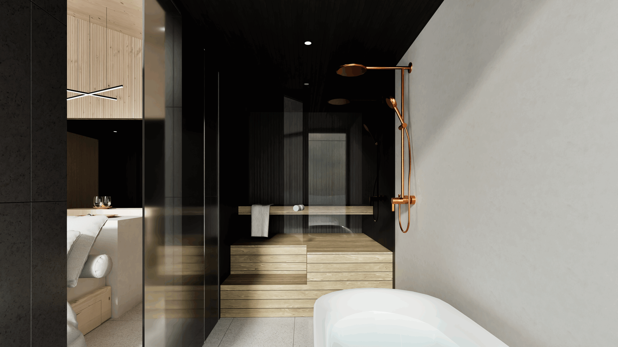 sauna suite