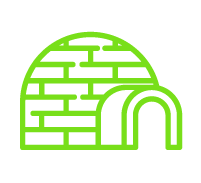 Igloo - Green Arctic Direct Icon
