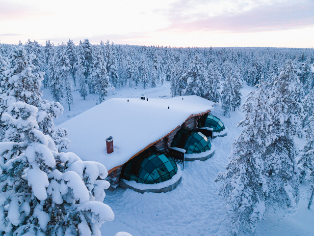 luxury kelo aerial view