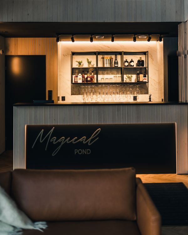 Magical Pond igloos bar