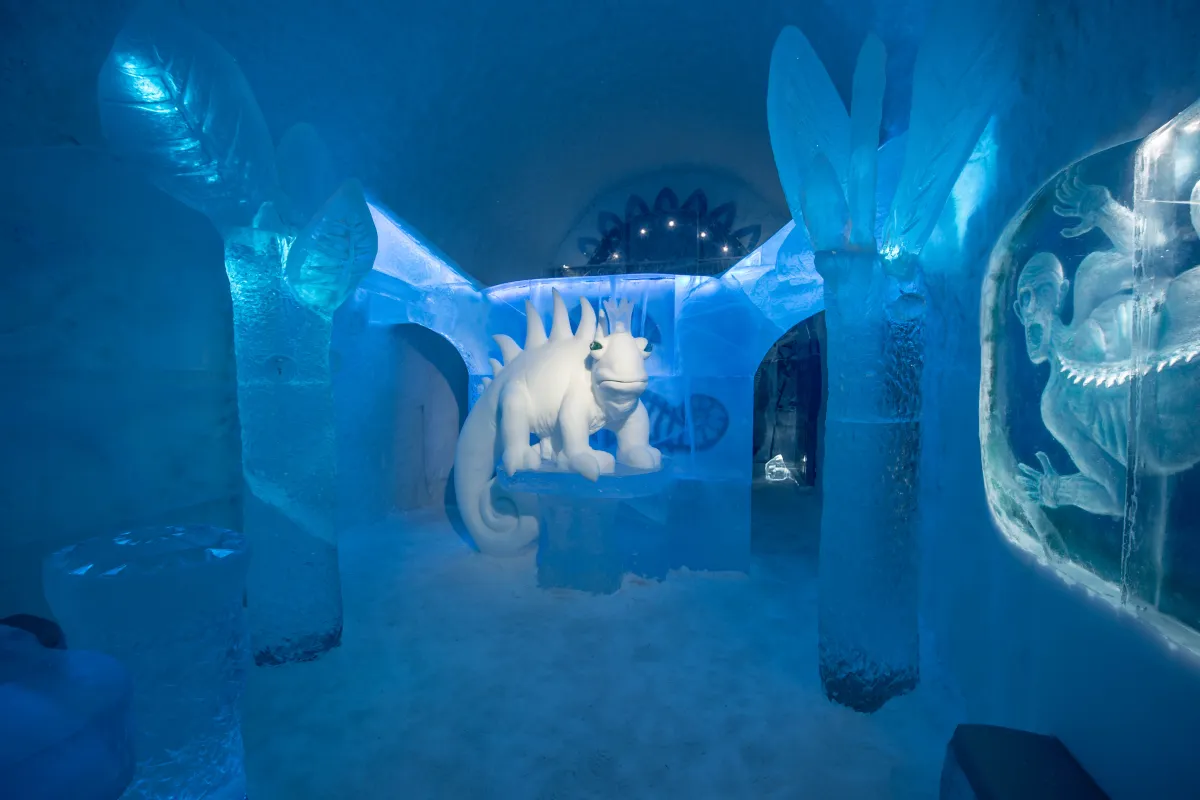 ice carvings