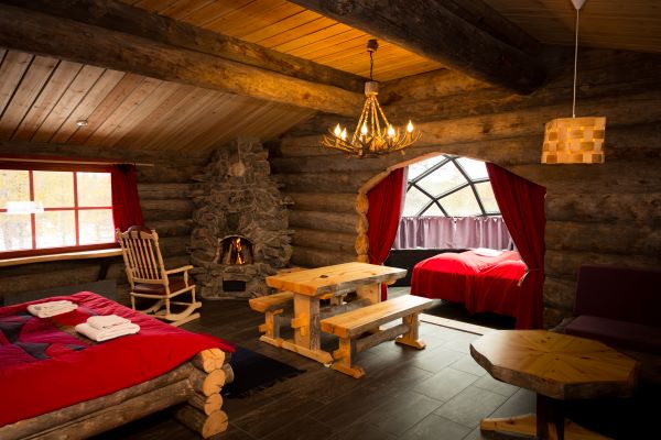 kelo igloo living area