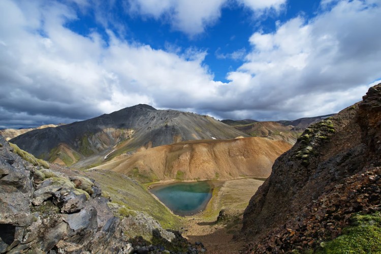 iceland mountain view
